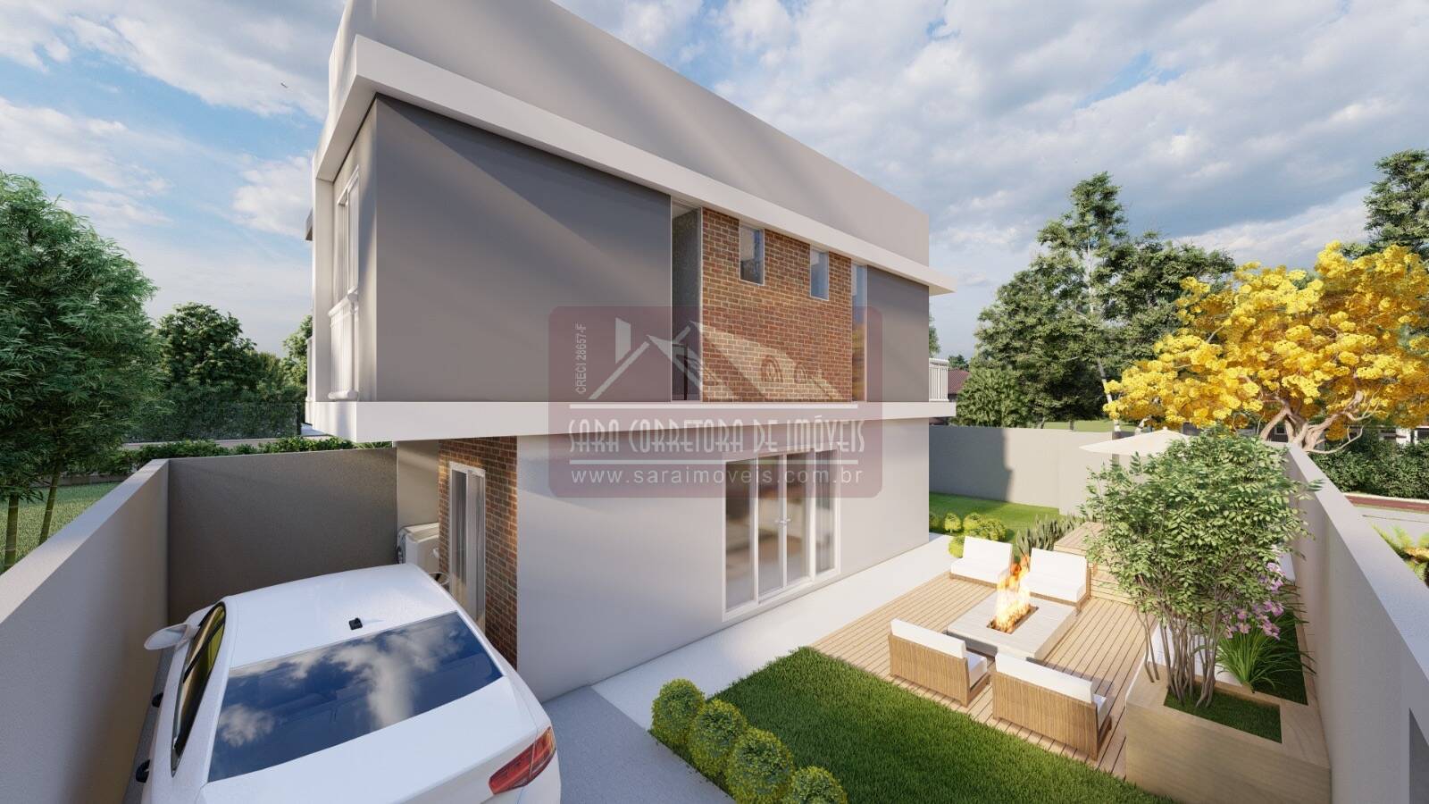 Sobrado, 3 quartos, 89 m² - Foto 2